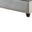 Banc de rangement / repose-pieds gris Lanpher