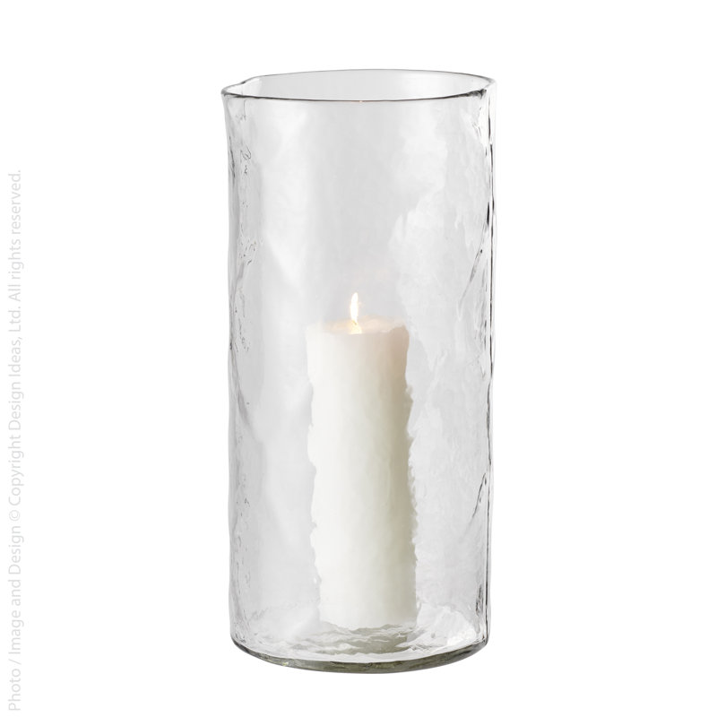 Vase de table en verre