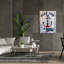 Toile épique Graffiti «Stay Anchor» par Art Licensing Studio, 40 po x 54 po