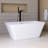 67" Acrylic Freestanding Soaking Bathtub