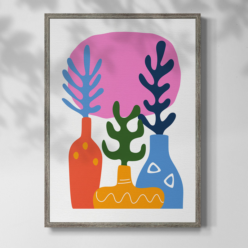 Matisse CDLIX, reproduction d'art encadrée - bois massif, H 11 po x l 9 po
