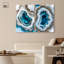 Ensemble de décorations murales en acrylique « Gilded Geode Eyes » par Art Remedy, prêt à  accrocher, 10 x 15-534381804