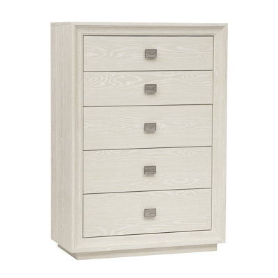 Solid Wood 38'' W 5 - Drawer Dresser