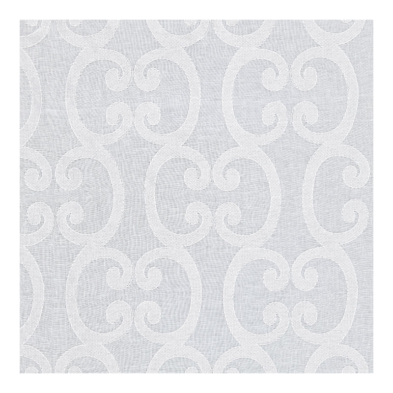 Atmosphere Sheers Ornamento Fabric, Snow