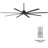 8 - Blade Outdoor Standard Ceiling Fan with Remote Control-127373038-49701026