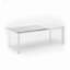 Bricelyn Extendable Glass Top Metal Base Dining Table-1029389382