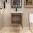 Leathan 18'' Single Bathroom Vanity with Ceramic Top