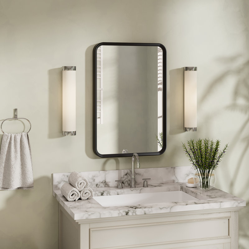 Miroir de meuble-lavabo mural Molly, 24 po x 16 po