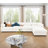 5-Piece Upholstered Modular Sectional With Storage Ottoman-1930813804