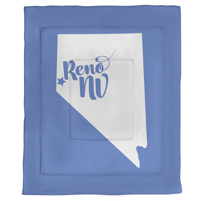 Nevada Modern & Contemporary Polyester Percale Comforter