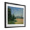 Reproduction sous verre encadrée de sahra Meadows in Morning Sun, design par Alfred Sisley