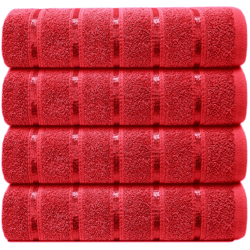 Naimul Bath Sheet, Red