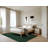 Machine Washable Solid Green Area Rug-757918436