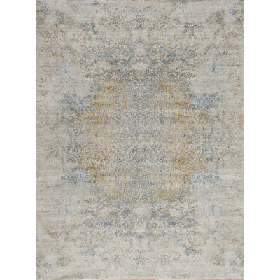 Pinnacle Hand Knotted Abstract Area Rug