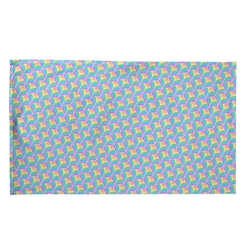 Tea Towel Kitchen Towel, Blue/Purple, Cotton Twill