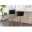 Ensemble de 2 tabourets de bar pivotants avec repose-pieds réglables avec repose-pieds pour la cuisine et la salle à manger 2PC / ENSEMBLE-1167490198