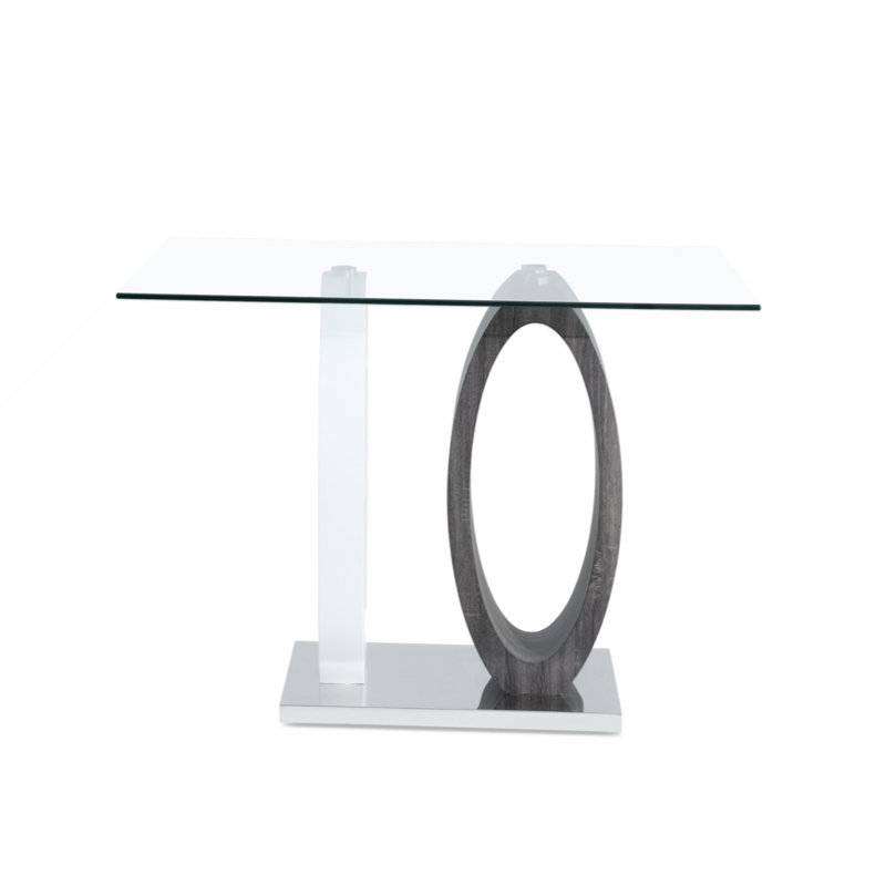 Vernecia GLASS TOP DINING TABLE