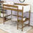 Teddy Upholstered Twin Wood Loft Bed With Desk, Ladder And Guardrails