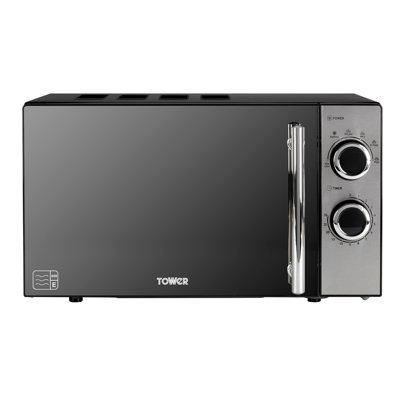 Tower 800W 20L Microwave with 5 Power Levels and a 30 Minute Timer