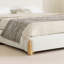  Lit plateforme tapissier Woodcroft-344703262