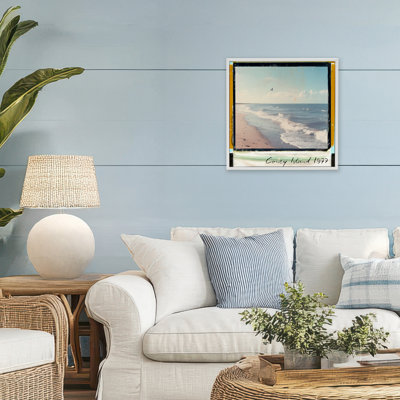 Beach Trip '77 Film Framed Giclee, design by Annabelle Hall