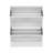 Ozzy Shoe Cabinet, 2 Tilt-Out Doors, Slim Design, Internal Supports, Modern Style, White-1846988696