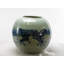 Vase rond bleu et blanc Dragon
