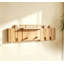 Portemanteau mural moderne en bois avec tablette-134771079