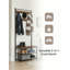Coat Rack, Hall Tree with Shoe Storage Bench, 32 x 70 x 175 cm, Industrial-1410448043
