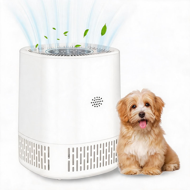 Purificateur d'air pour animaux de compagnie pour les poils d'animaux, les squames, la fumée et les allergies