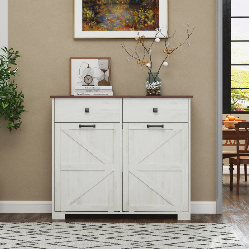 Cabinet with two Doors and two drawers