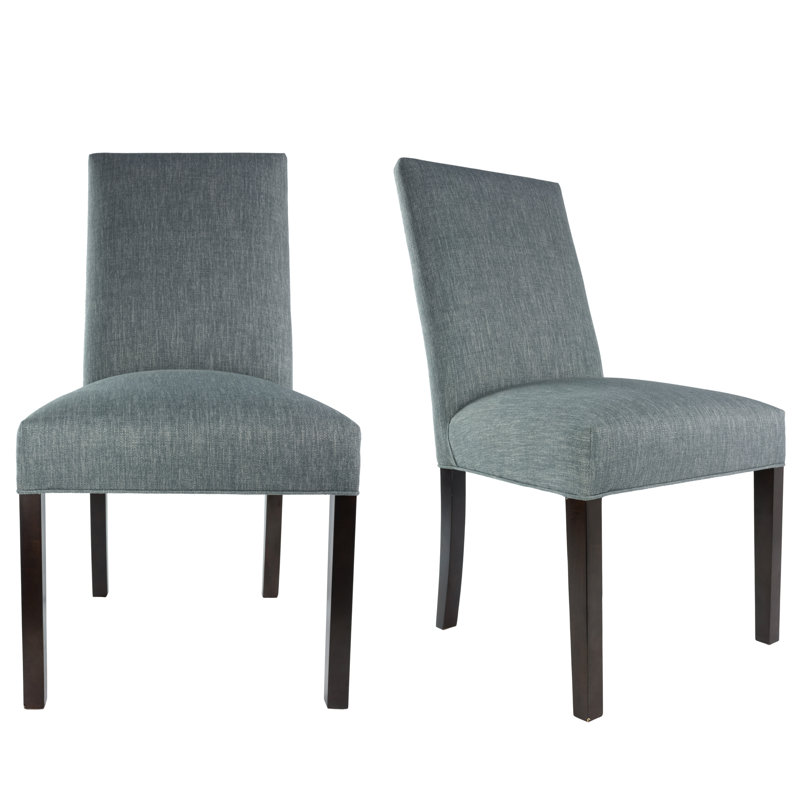 Chaise parsons Sebasthian, Espresso, Gris clair cendré