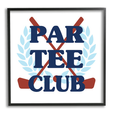 " Par Tee Club Golf Clubs " by Lil' Rue