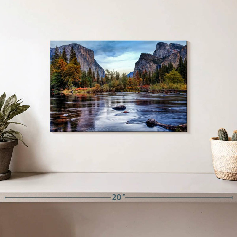 Alvord Still Merced River, H 8 po x l 12 po