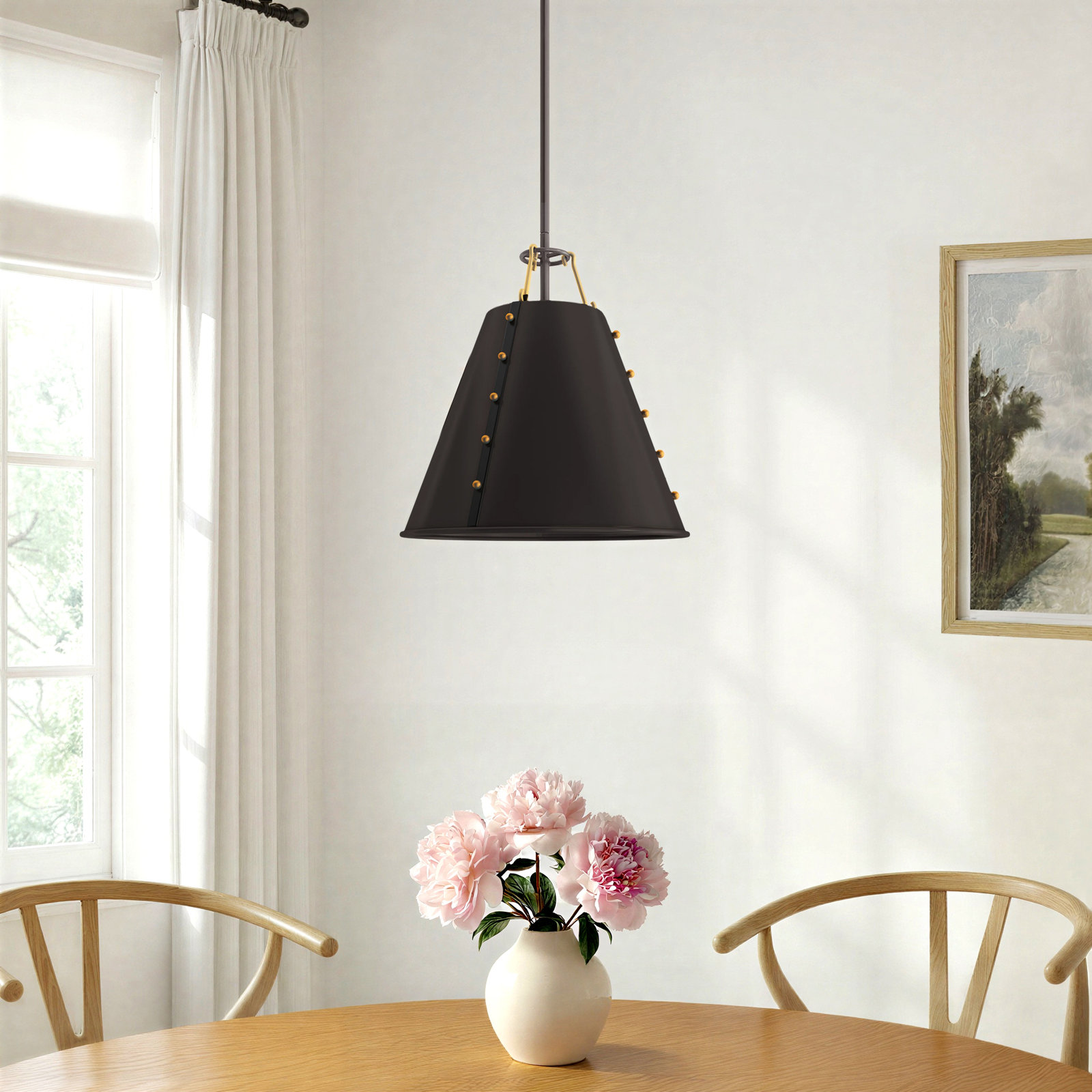Priyanka Single Light Metal Dimmable Pendant
