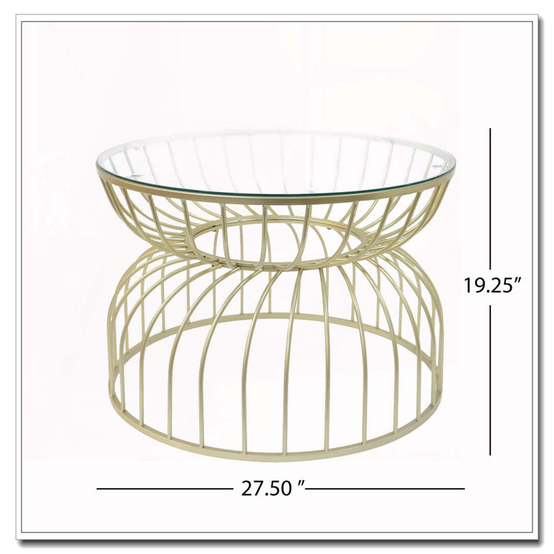 Table basse Golden