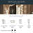 Beacon Hammered Outdoor Wall Lantern-417835422-417835393