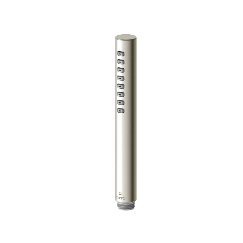 TOTO® G Series 1.75 GPM Single Spray Cylindrical Handshower with COMFORT WAVE Technology, Brushed Nickel, Brushed Nickel