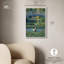 «The Pond Under the Bridge», reproduction d'art sur toile par -377957714-377957725
