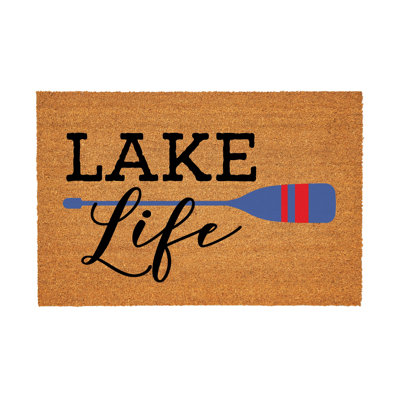 Lake Coir Mat Life Paddle 36x24"