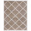 Tapis géométrique gris clair / beige Ammundsen-994845842