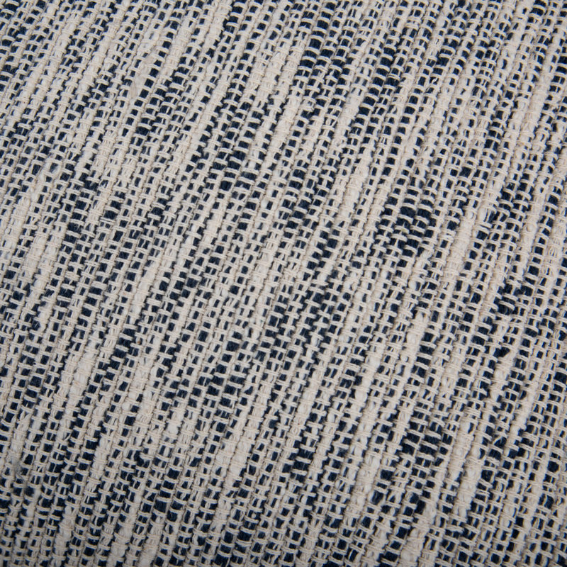 Pouf en coton tissé / polyester