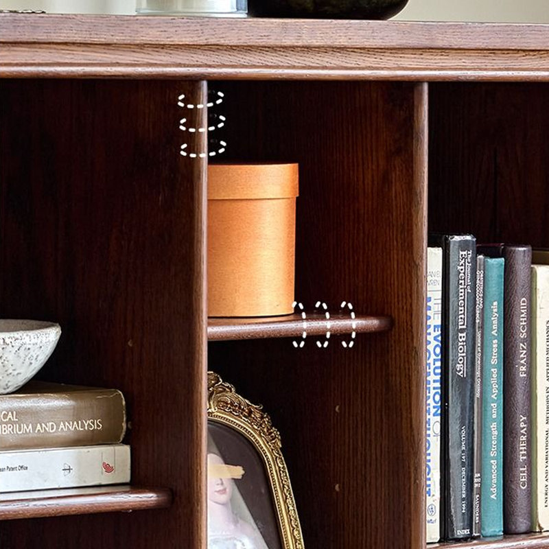 Bibliothèque de style français rétro