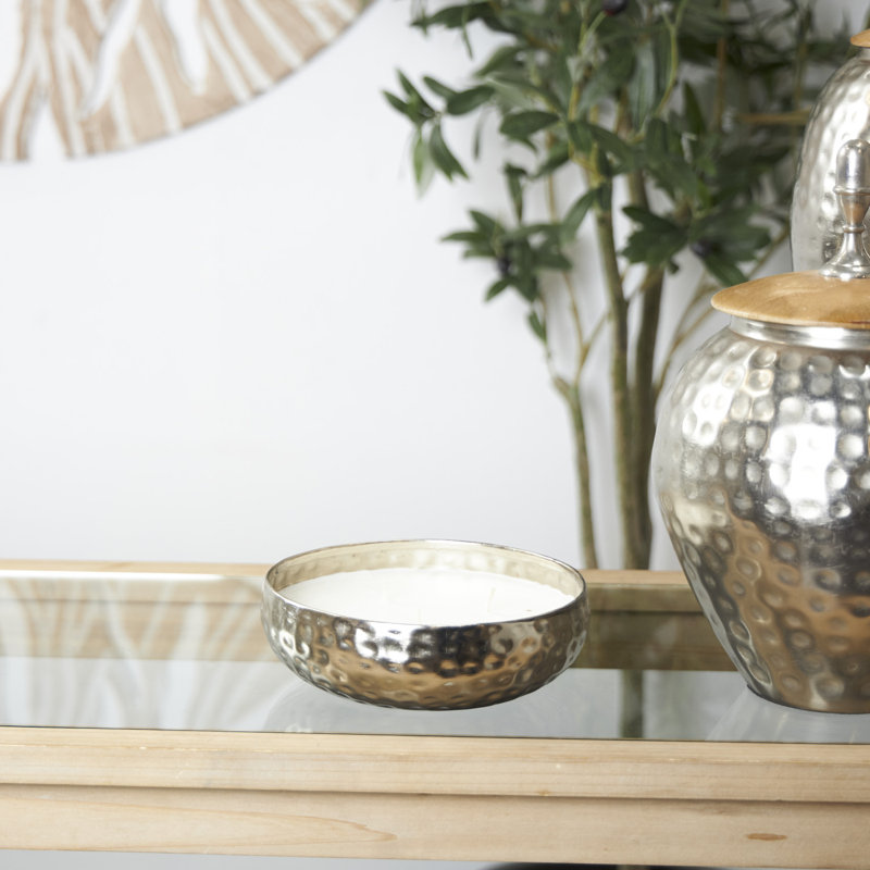 Bol en cire fondue, Argent