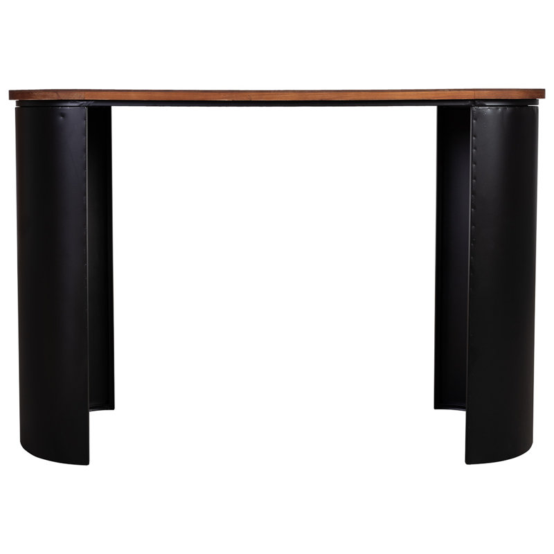 Anterion 120cm Solid Wood Top Console Table