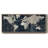 OLD WORLD MAP- Framed Canvas-110628258