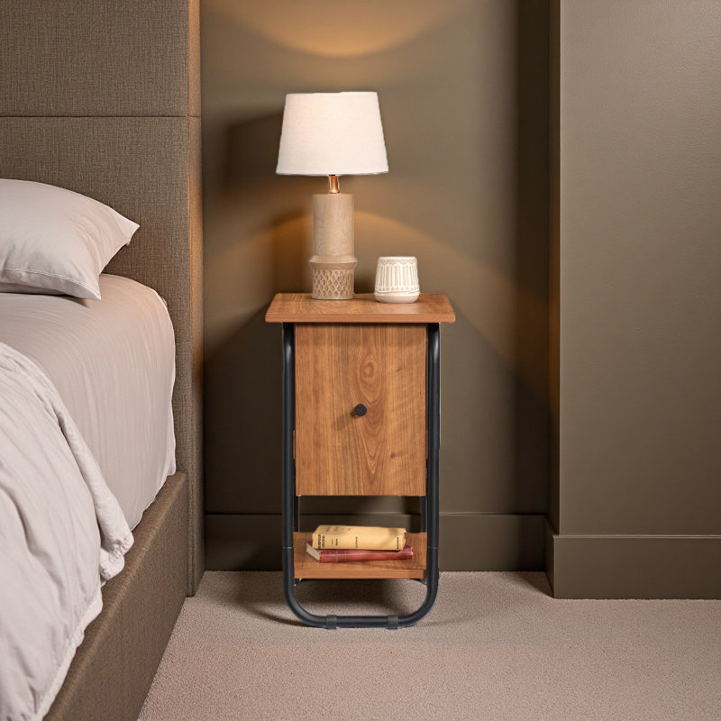 Table d'appoint Traditional Shaker avec rangement dissimulé