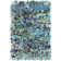 Cudney Handmade Tufted Blue Area Rug