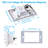 5CCT 120V Line Voltage LED Step Lights, Dimmable Indoor Outdoor Stair Lights, Aluminum Outdoor Stair Deck Light, White-131595494
