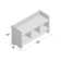 Afanasie 25" Wide Wooden Rectangular Wall Mounted Bathroom Shelf With Storage And Towel Bars